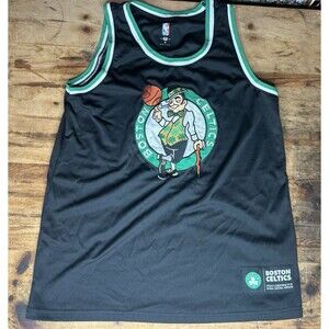 NBA Ultra Game Boston CELTICS Basketball Jersey Size Medium Black Green